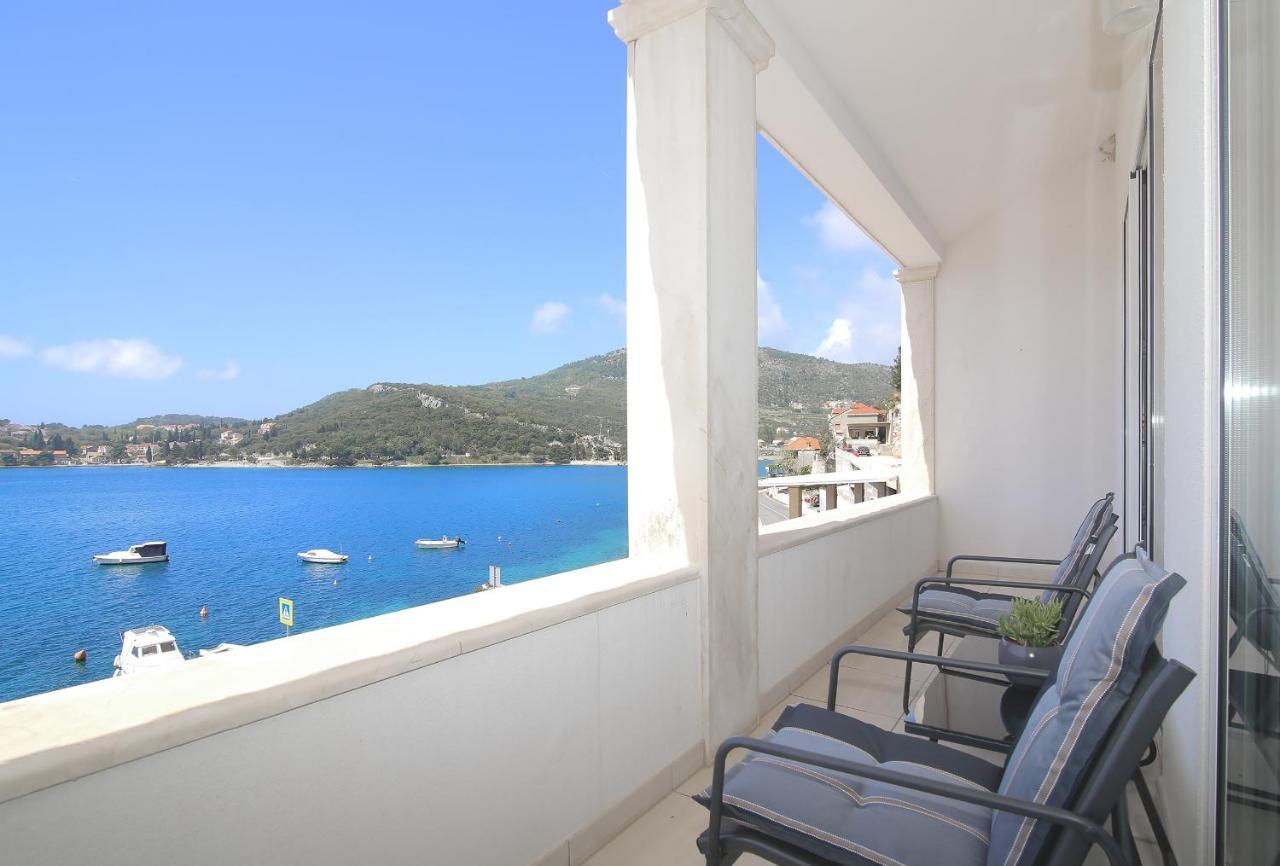 Seaside Apartment M Zaton 3 -Seaview And Parking Bagian luar foto